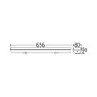 CORP NEON ETANS PT TUB LED 1X60CM ALIMENTARE 2CAP