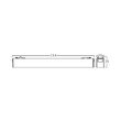 CORP LED PT SINA MAGNET 6W 440lm 24gr. 4000K NEGRU