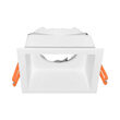 CARCASA ALB PATRAT PT GU10 TETRA-CF