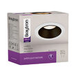 CARCASA NEGRU/BRONZE ROTUND PT GU10 BETA-RR