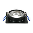 CARCASA NEGRU PATRAT PT GU5.3 SPOTTI-S