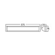 CORP LINEER PROLINE-PL 18W 4000K 1650LM L:600 IP20