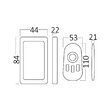 LED CONTROLLER 216W RF RGB TOUCH SCREEN