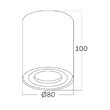 CORP GAMA SR ROTUND 1XGU10 AURIU