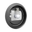 CORP pt EXTERIOR 1xE27 NAPOLI-PC D:285mm IP65 FUMURIU