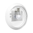 CORP pt EXTERIOR 1xE27 NAPOLI-PC D:285mm IP65 ALB