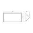 CORP LED NAPOLI-M 20W-3in1 IP65 GRI