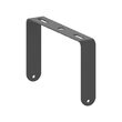 BRAT METAL U PENTRU HI-BAY 200W BT45-29631 NEGRU