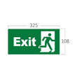FOLIE "EXIT"+ USA PT BC14-00900, BR PLUS