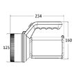 LANTERNA LED 5W 6500K TR016