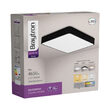 PLAFONIERA LED 45W 3000/4000/6500K NEGR BLADE SQR