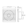 VENTILATOR AXIAL 16W 35dB D:120MM 160m3/ora 230V 
