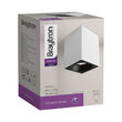 CORP BETA SS PATRAT 1XGU10 ALB REFLECTOR NEGRU