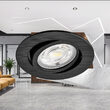 SPOT LED ROTUND 7W 3IN1 DIM 230V IP20 NEGRU ROTABI