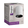CORP ROTUND 1XGU10 ALB REFLECTOR NEGRU BETA SR