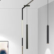CORP SUSP.LED PE SINA MAG. 7W 490lm 24gr. 3000K NEGRU