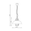 PENDUL P006R-1H-1xE27-CPR 