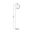 LAMPADAR P010T-1H-1xE27-AURIU 
