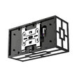 CORP LED PENTRU PERETE-10W-3IN1-IP44-PATRAT