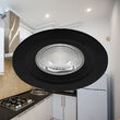 SPOT CU LED ROTUND G3 7W 3in1 IP54 NEGRU