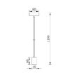 PENDUL G006R-1H-1xE27 NEGRU 
