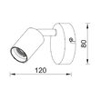 LAMPA DE PERETE G003C-1H-1xE27-NEGRU 