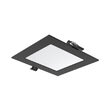 SPOT LED PATRAT ST 4W DIM 3in1 D:110x110MM IP40 NEGRU