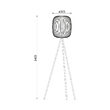 LAMPADAR MARE W007T-1H-1xE27-BEJ 