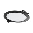 SPOT LED ROTUND ST 12W 1120LM DIM 3in1 F:170MM NEGRU IP40 