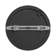 SPOT LED ROTUND PT 20W 2000lm 3in1 NEGRU F:225MM IP40