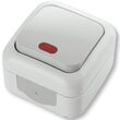 INTRERUPATOR CU LED IP54 GRI PALMIYE VIKO