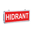 LAMPA INDICATOR HIDRANT 2W IP20 EMERGENTA