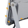 PROIECTOR CU LED FL, SOLAR+TELECOMANDA, DIM P:100W, C:30W, 6500K IP65