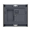 CORP LED PT, 2x1W 3in1 VECTOR-B-WL GRI IP65