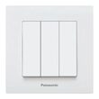 INTRERUPATOR TRIPLU KARRE PLUS PANASONIC ALB