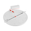 SPOT LED ROTUND ST 10W 1100lm 3in1 ALB,D:100mm,REGLABIL 40-75mm,IP20 