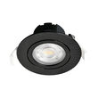 SPOT LED ROTUND 7W 3IN1 DIM 230V IP20 NEGRU ROTABI