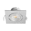 SPOT LED PATRAT 7W 3IN1 230 IP20 ALUMINIU ROTABILA