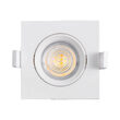 SPOT LED PATRAT 5W 380LM 38GR 3000K IP20 G1 ROTABI