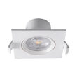 SPOT LED PATRAT 5W 380LM 38GR 3000K IP20 G1 ROTABI