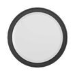 PLAFONIERA LED 12W 3in1 D:180MM IP65 NEGRU BULKHEAD RND