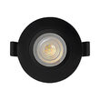 SPOT CU LED ROTUND G3 7W 3in1 IP54 NEGRU