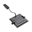 SPOT LED PATRAT ST 4W DIM 3in1 D:110x110MM IP40 NEGRU