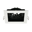 CARCASA ALB PATRAT PT GU10 BETA-RS1