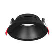 CARCASA NEGRU/NEGRU ROTUND PT GU10 BETA-RR