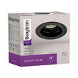 CARCASA NEGRU ROTUND PT GU10 BETA-RR1