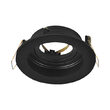 CARCASA NEGRU ROTUND PT GU10 BETA-RR1