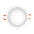 CARCASA ALB ROTUND PT GU10 TETRA-CF