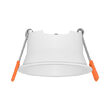 CARCASA ALB ROTUND PT GU10 TETRA-CF