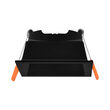 CARCASA NEGRU PATRAT PT GU10 TETRA-CF